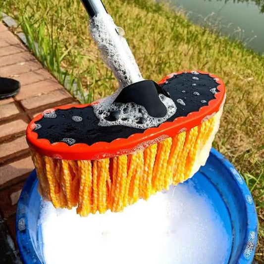 Car Washer Mop with Water Pipe Connector