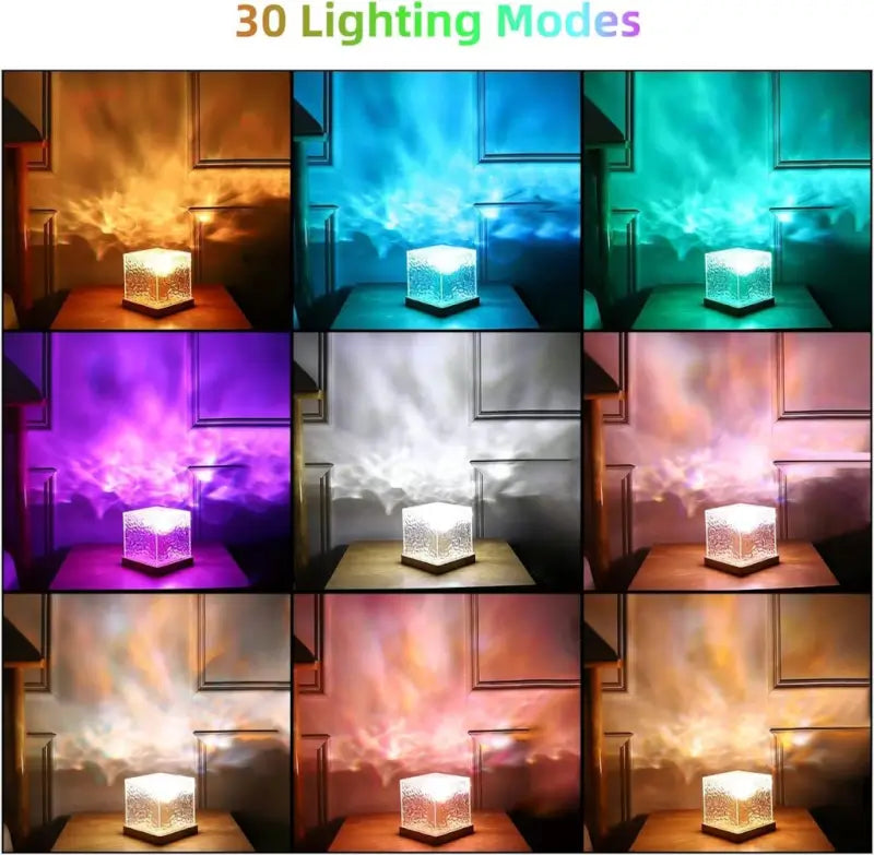 Ocean Wave Water Ripple LED Lamp