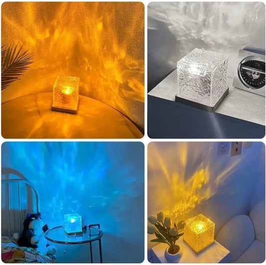 Ocean Wave Water Ripple LED Lamp