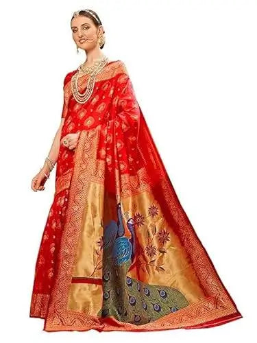 Jacquard Saree  Royal Peacock Collection