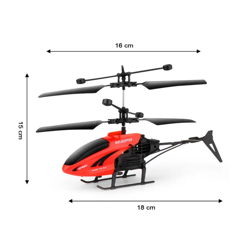 Remote Control Helicopter for Kids USB Rechargeable with Sensor & Auto Take-Off (Pack of 1)