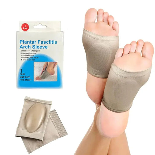 Foot Arch Support Sleeves – Plantar Fasciitis & Flat Feet Relief