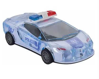 Police Car Toy with Lights & Music – Battery Operated Kids Car