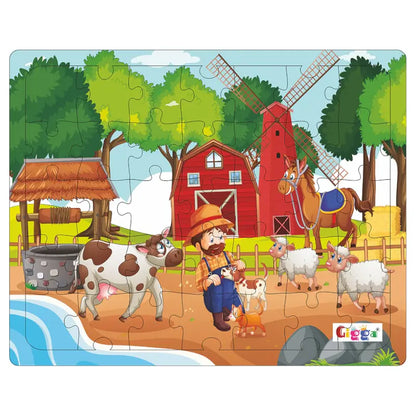 Dream Land 50pc Acrylic Puzzle Interactive & Educational, Safe & Durable for Kids