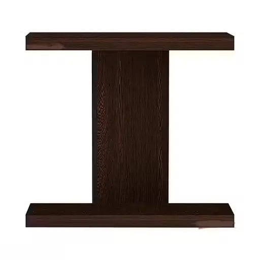 Wooden Wall Shelf 2 Tier Display Rack for Home Decor Books Plants and Storage Organizer