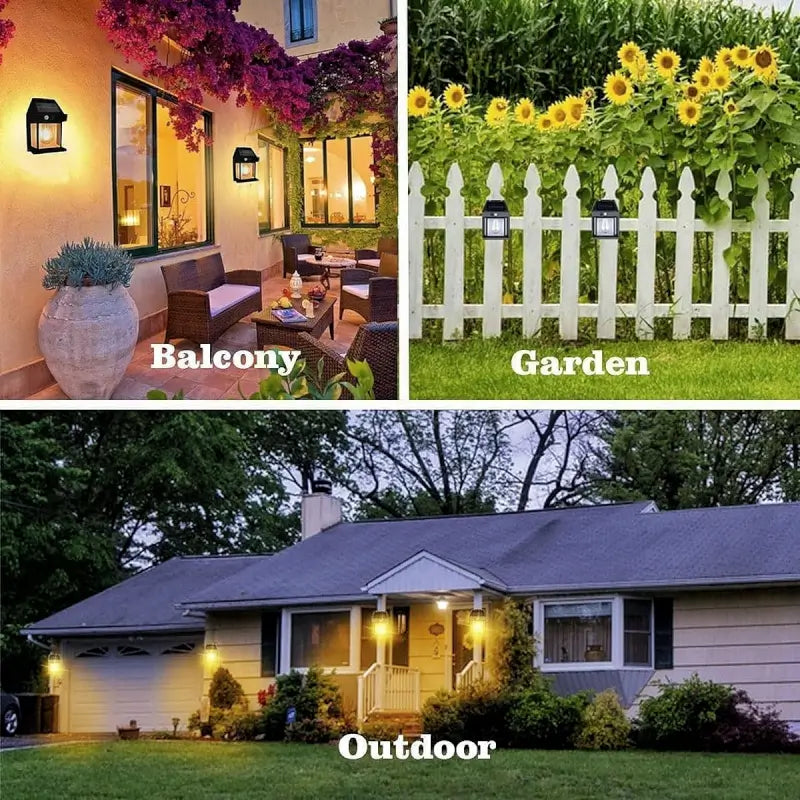 SolarGlow Outdoor LED Garden Light – Waterproof & Decorative