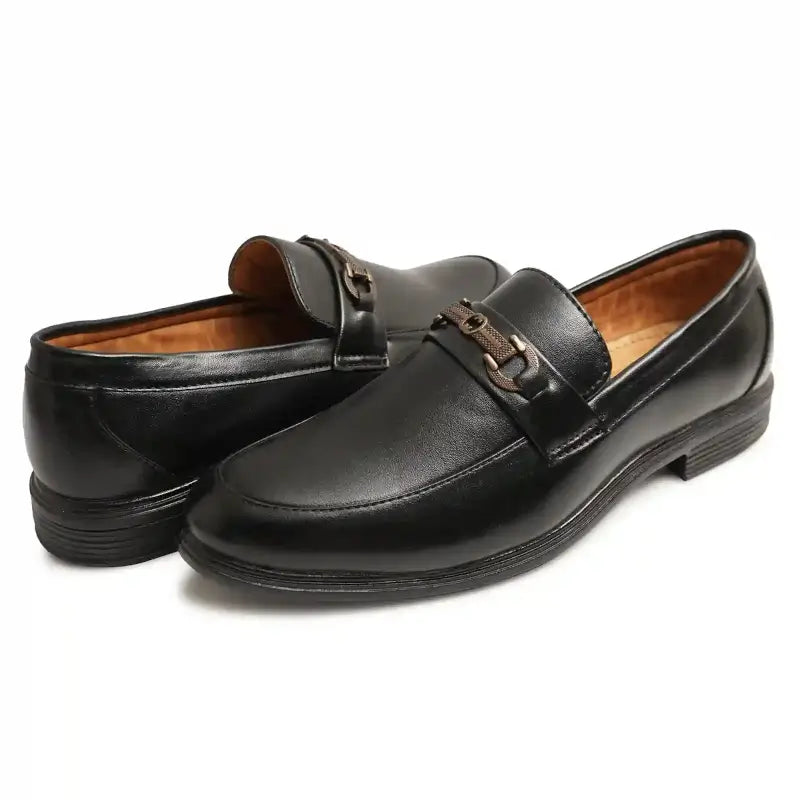 Latest Trendy Men Formal Shoes|Black Moccasin Shoes|Office Shoes For Men's & Boys-MOCCASIN08-TAN