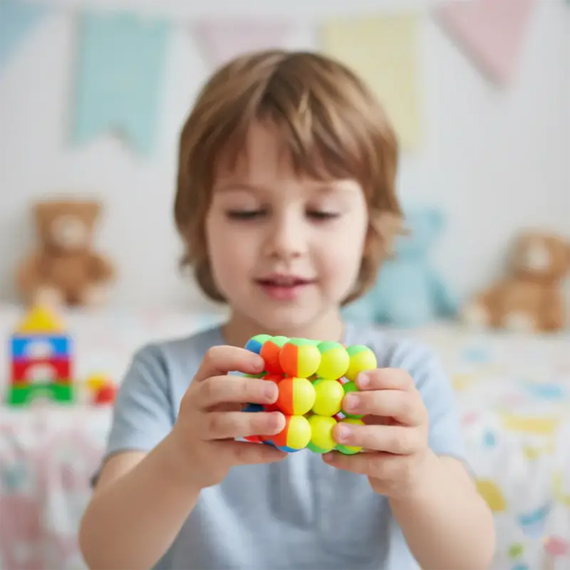 Speed Ball Cube Toy – Colorful Puzzle Game