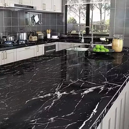 Self-Adhesive Marble Wallpaper – Kitchen & Furniture Decor