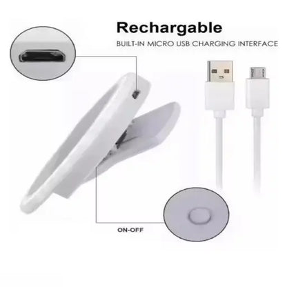 Pocket Mini Clip-On Selfie Ring Light with 36 LED for Smartphone Camera