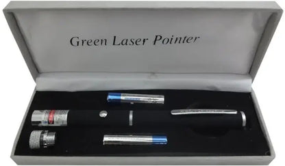 Powerful Green Laser Pointer Pen Long Range Adjustable Laser Light for Presentation Camping and Stargazing