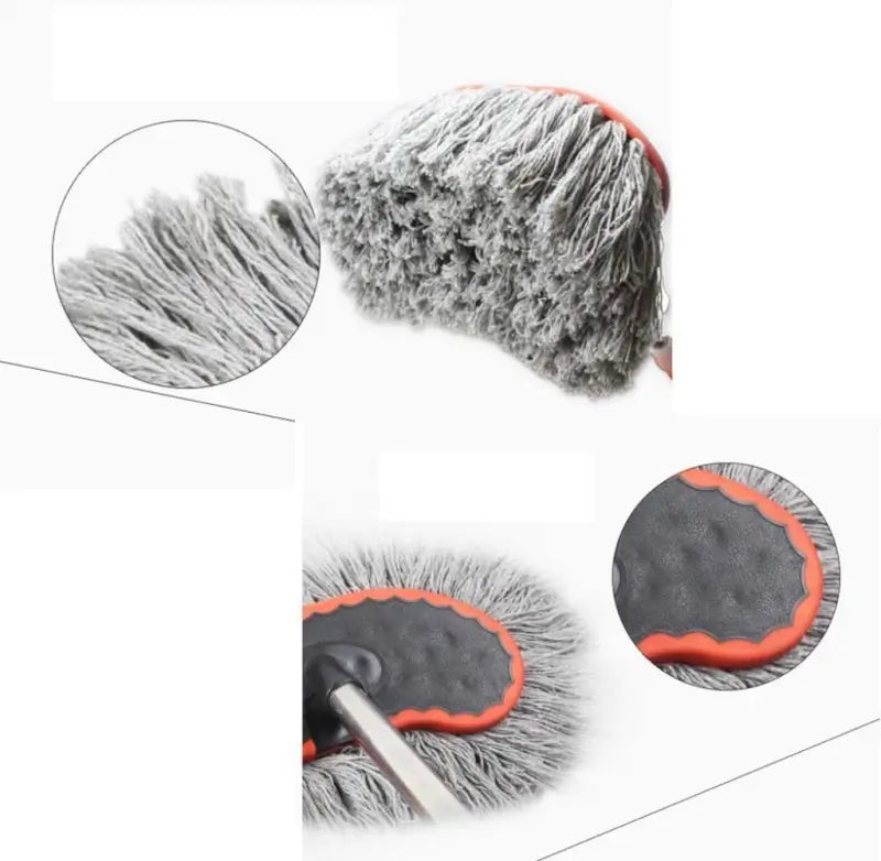 Car Washer Mop with Water Pipe Connector