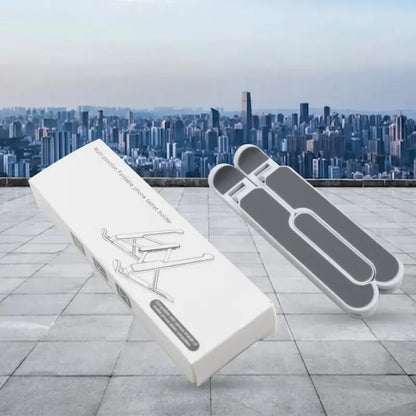 Adjustable Tablet Stand Holder with Foldable Legs Multi-Angle, Ergonomic Design for Tablets and Phones