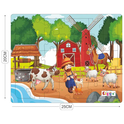 Dream Land 50pc Acrylic Puzzle Interactive & Educational, Safe & Durable for Kids