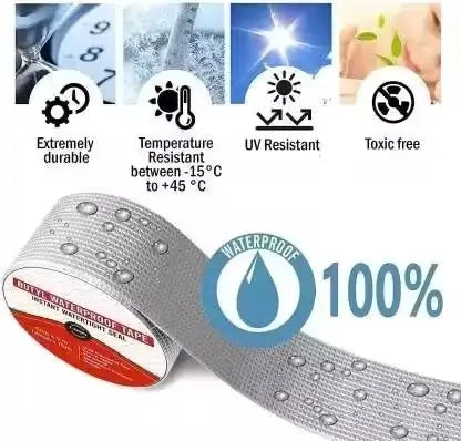 Waterproof Butyl Rubber Tape (5m Roll)