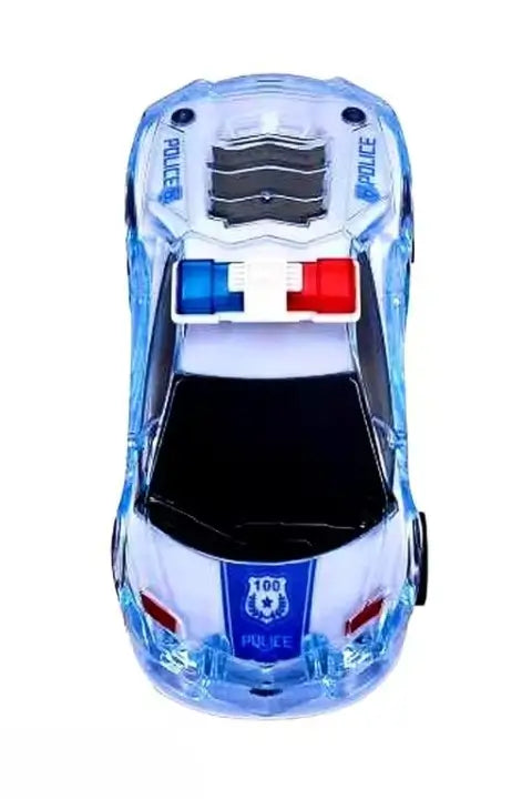 Police Car Toy with Lights & Music – Battery Operated Kids Car