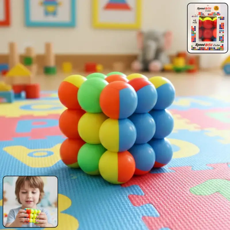 Speed Ball Cube Toy – Colorful Puzzle Game