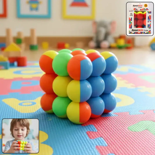 Speed Ball Cube Toy – Colorful Puzzle Game