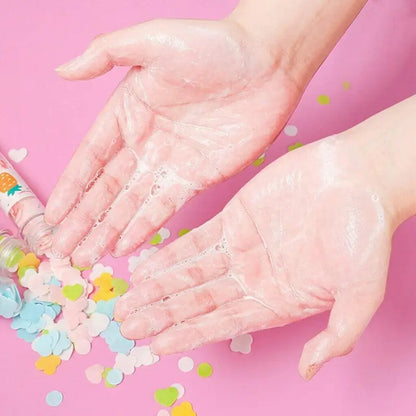 Disposable Paper Soap Tube Clean Soft Bath For Travel, Mixed Fragrance Paper Soap Sheets, Compact and Portable, Gentle on All Skin Types, Dissolves Easily, Hygienic and Travel-Friendly.